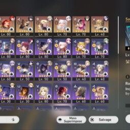 DIOS cuenta - eu - tr 70 - +28 5Estrellas (personajesy conos de luz) - 95% Eidolons e6 - +150 Jids Staller - 261/300 Warp - Más Peties+ [TODA INFO en la descripción] 3